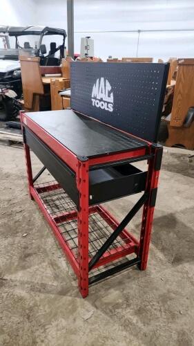 Mac work bench 49"L 19"D 34"H