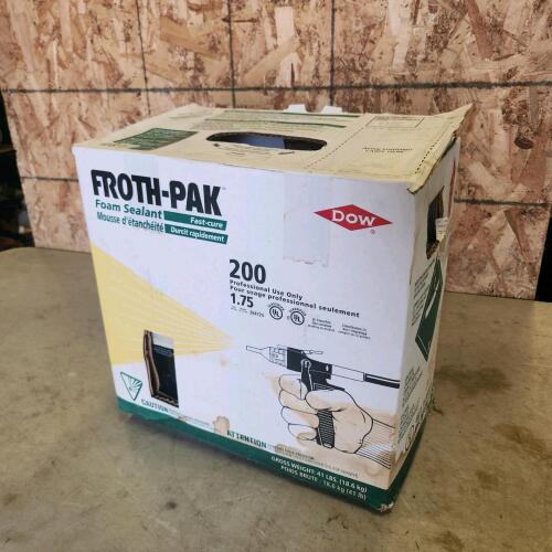 Spray foam insulation kit as is