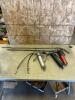 High pressure hyd line, grease guns, threaded rod