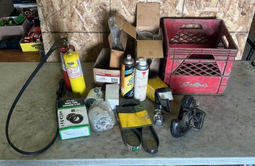Plumbers torch, 2 5/16&rdquo; ball, pintle hitch, etc