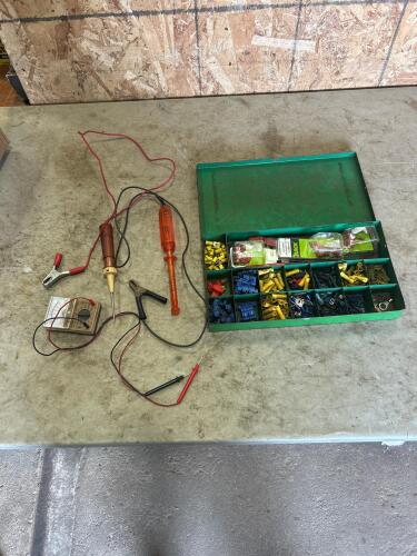 Voltage testers, electrical connectors
