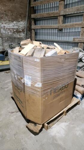 Kiln dried cut off 45"x 49" 45"H