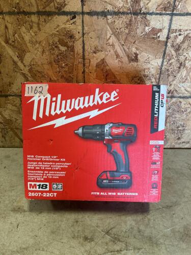 New Milwaukee M18 hammer drill kit