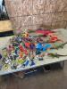 Dinkie cars, dinosaur and other toys