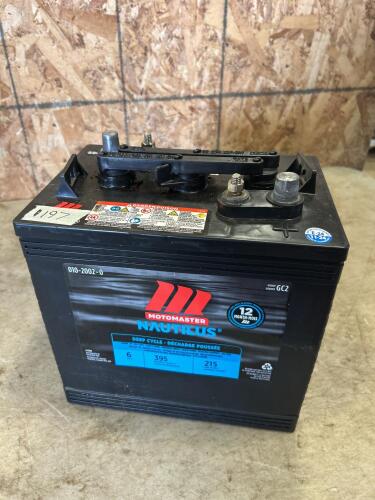 6V Deep cycle battery 10&rdquo;L 7&rdquo;W 10&rdquo;H
