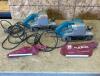 2 Makita belt sanders