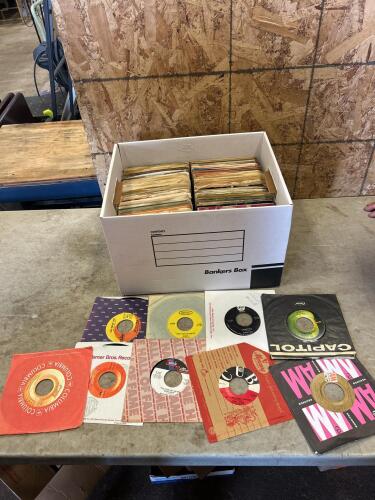 284 45 RPM records