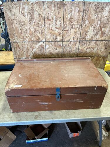 Wooden trunk