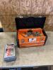 Toolbox w contents, 2ton bottle jack