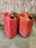 2 5Gal gas cans