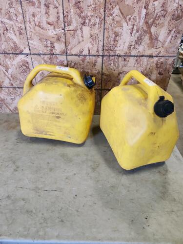 2 5Gal Diesel cans