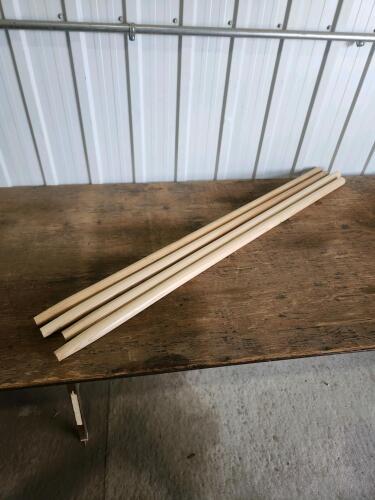 4 New broom handles