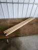 4 New broom handles