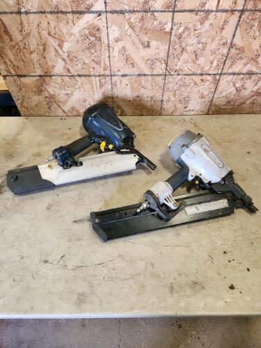 2 Air framing nailers