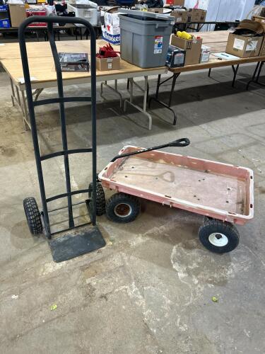 Wagon, dolly cart both need tires