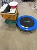 Tupperware bowl, tubs, 36&rdquo; Trampoline