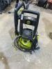 Working electric pressure washer