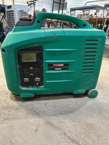 2600W Working suitcase generator