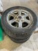 3 225/50R16 Alum rims tires shot