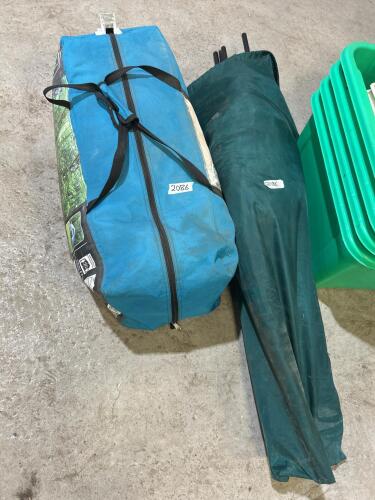2 Tents condition unknown