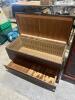 Cedar chest w key 41&rdquo;L 19&rdquo;W 23&rdquo;H