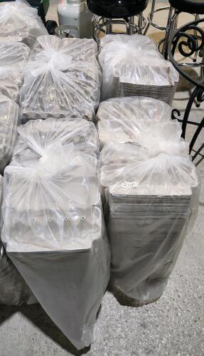 Approx 600 Egg cartons & flats