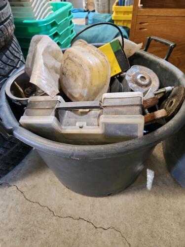Tub of as is items
