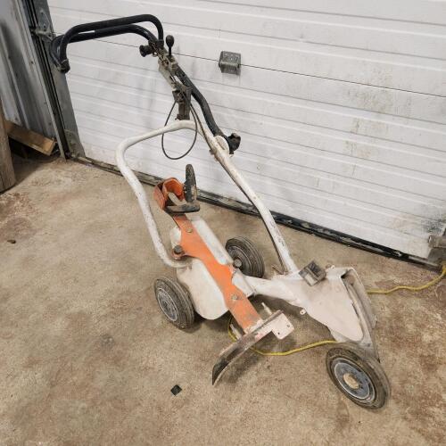 Floor saw stand for stihl quick cut
