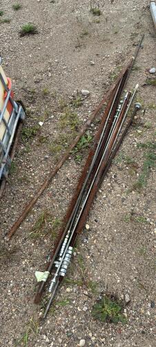 Various size metal rod & threaded rod