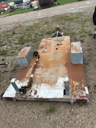 10&rsquo; x 4&rsquo; Trailer frame w axel