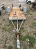 10&rsquo; x 4&rsquo; Trailer frame w axel - 2