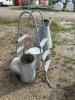 Pool ladder, venting