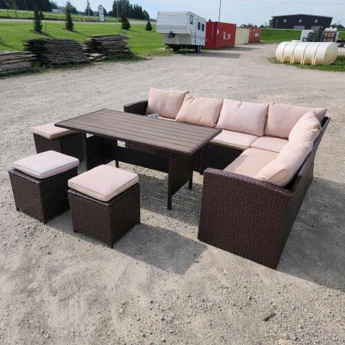 8 Person patio set
