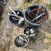 Trailer tie downs, turn buckles & various hardware