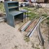 Various metal & 2 work stands