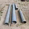 4 Various sized culverts, angle iron