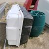 Car roof box, rain barrel
