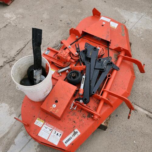 Kioti 72" deck as new