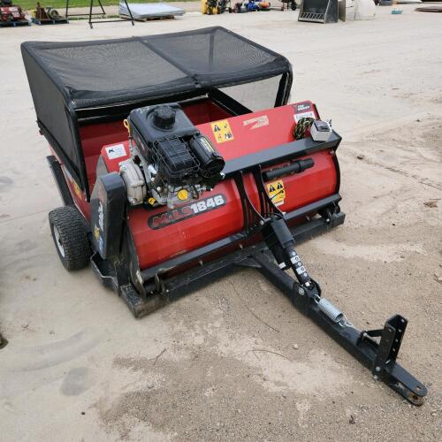 48" Tow behind power sweeper