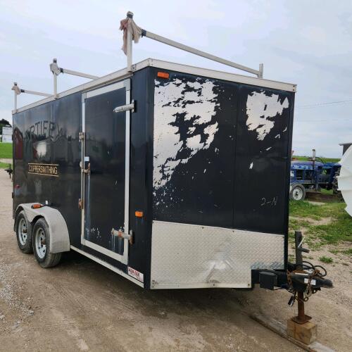 7'x14' V nose trailer no ownership