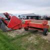 MF 124 Bailer w thrower feild ready, always stored inside - 4