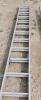 20' Alum ext ladder
