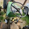 510 JD Diesel tractor, head cracked at manifold, AS IS, missing hood, 3934hrs showing on tack - 6
