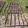 4'x8' & 4'x 13 1/2' Steel gates w slight damage