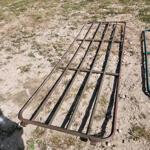 4'x12' Diamond bar gate w slight bend