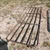 4'x12' Diamond bar gate w slight bend