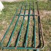 4'x10' Diamond bar gate w damage