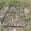4'x10' Steel gate w bend