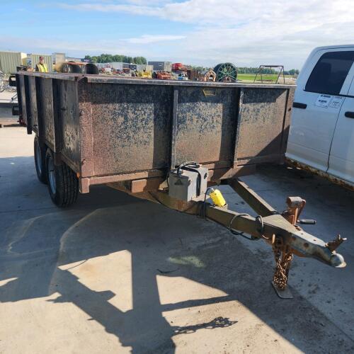 6'x10' Weberlane dump trailer w ownership, may need new dump control switch
