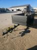 4'x8' single axle Trailer w ownership, comes w spare tire in good condition